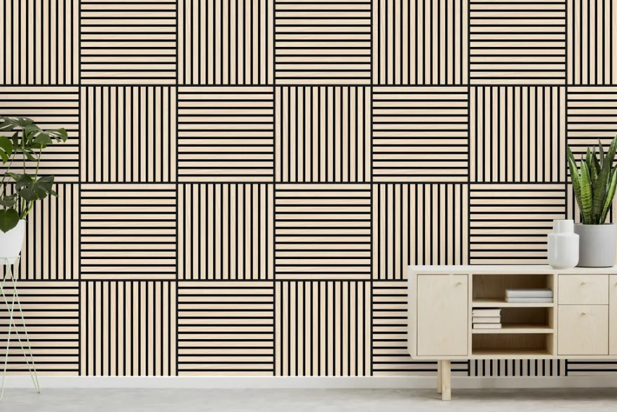 Jangal Modular Wall akustikpanel 52 x 52 cm - Letea Oak