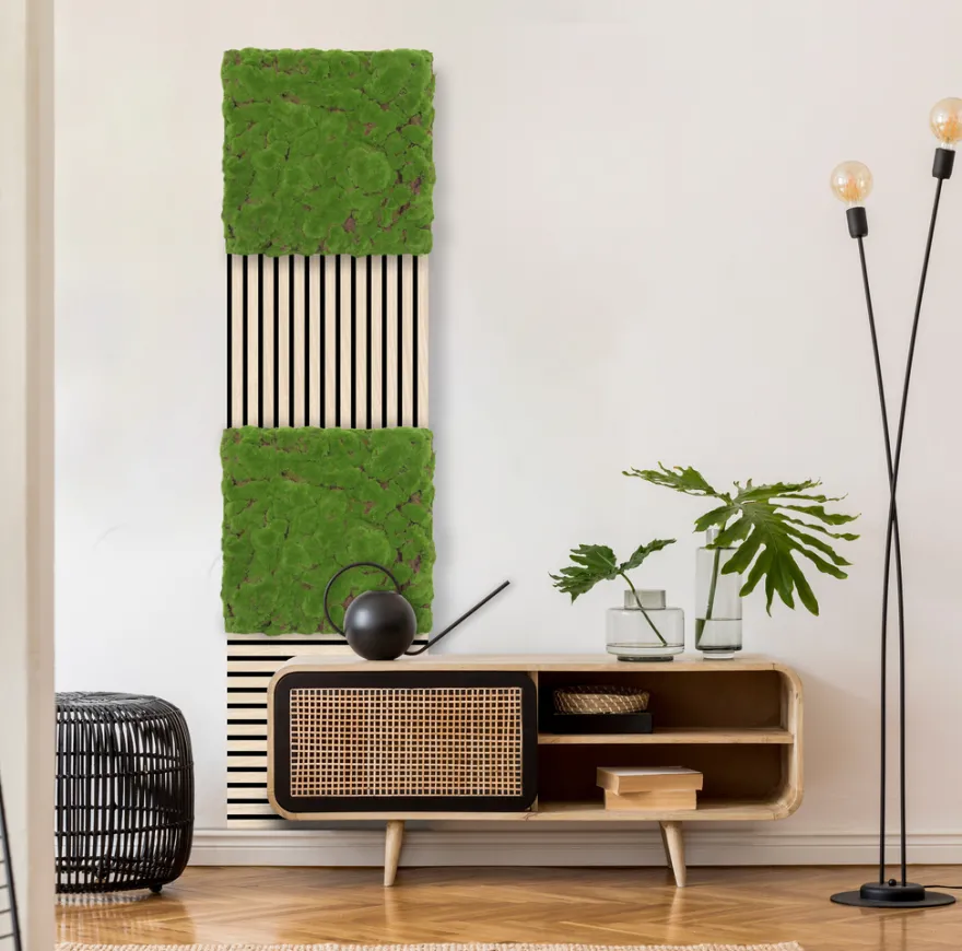 Jangal Modular Wall mospanel 52 x 52 cm - Forrest Green Bulk