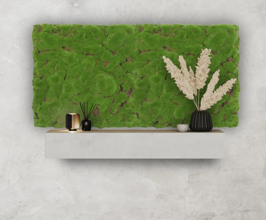 Jangal Modular Wall mospanel 52 x 52 cm - Forrest Green Bulk