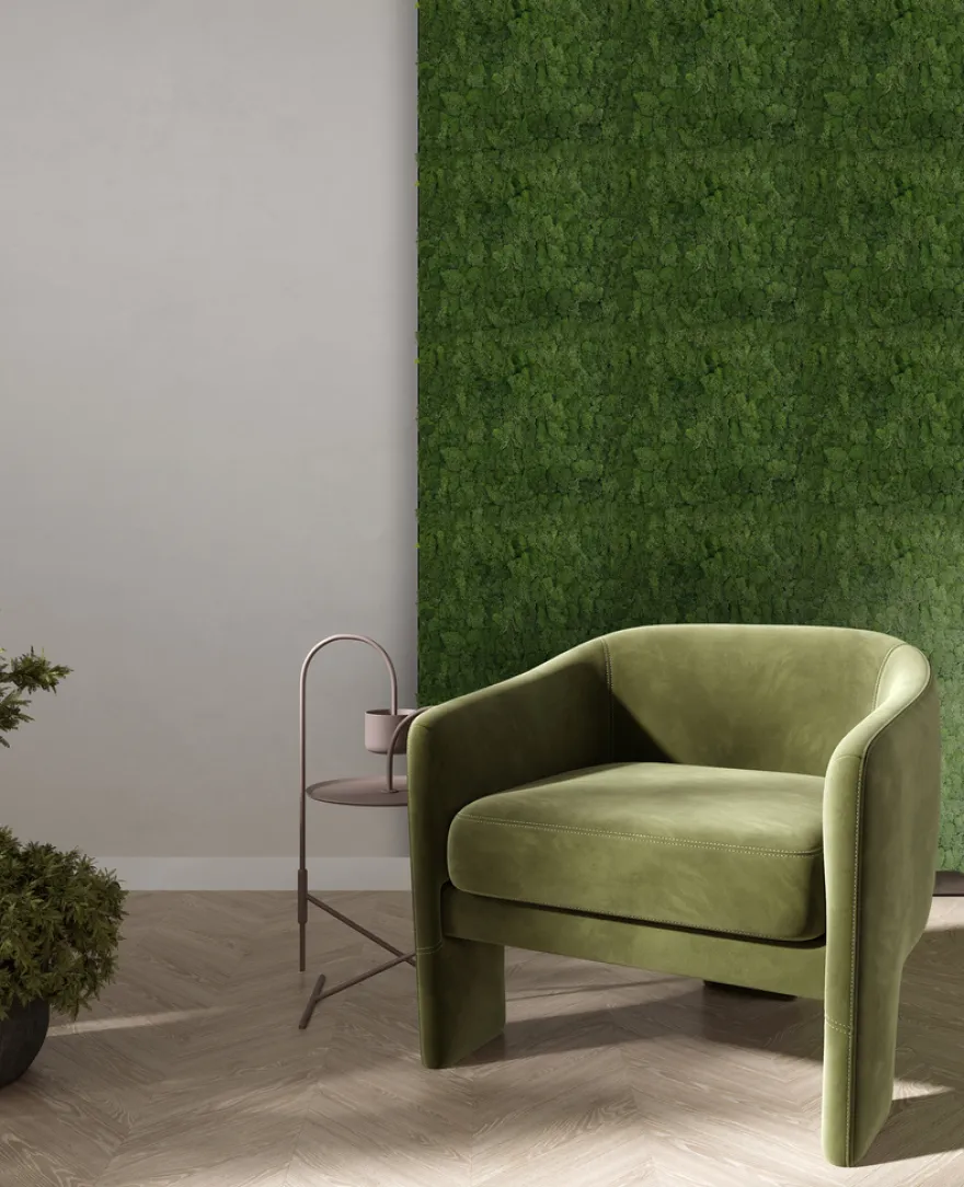 Jangal Modular Wall mospanel 52 x 52 cm - Dark Green