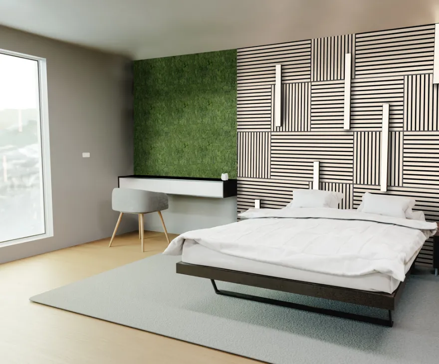 Jangal Modular Wall mospanel 52 x 52 cm - Dark Green