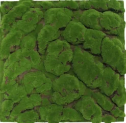Jangal Modular Wall mospanel 52 x 52 cm - Dark Green Bulk
