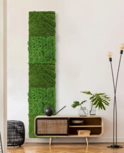 Jangal Modular Wall mospanel 52 x 52 cm - Dark Green Bulk