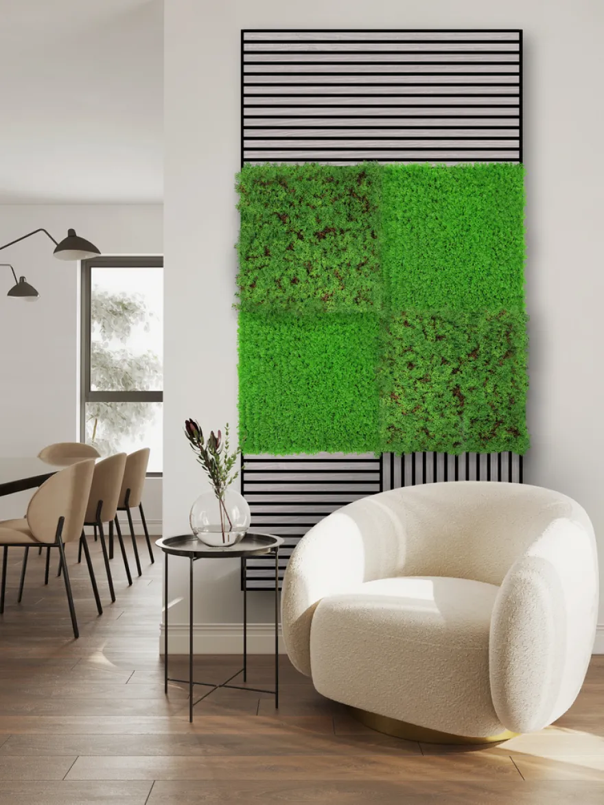 Jangal Modular Wall plantepanel 52 x 52 cm - Thuja