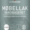 Junckers Møbellak halvblank vandbaseret 0,75 liter