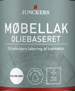 Junckers MøbelLak halvblank oliebaseret 0,75 liter