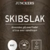 Junckers SkibsLak mat 0,75 liter