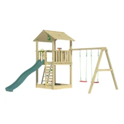 Jungle Gym Sierra legetårn m/gynger og rutsjebane