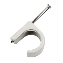 Kabelclips 10-14 mm grå 100 stk. - Elworks