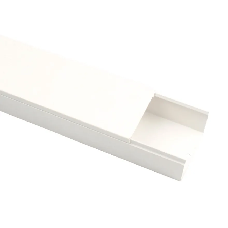 Kabelkanal hvid 16 x 16 mm selvklæbende - Elworks