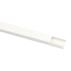 Kabelkanal hvid 16 x 16 mm selvklæbende - Elworks