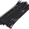 Kabelstrips 400 mm sort 50 stk.