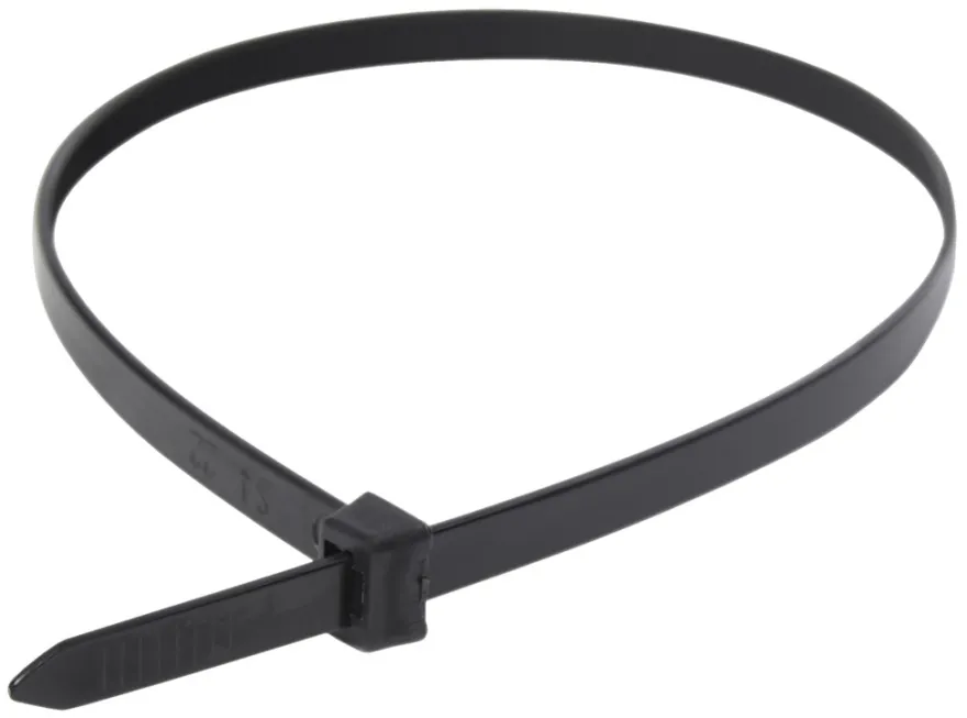 Kabelstrips 400 mm sort 50 stk.