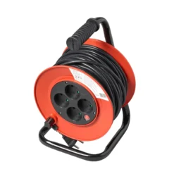 Kabeltromle m/4 udtag 25 meter