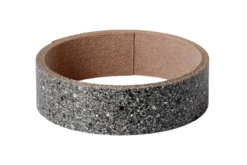 Kantbånd i mørk granit - 300 cm