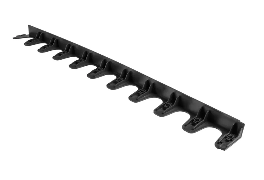 Kantskinne sort 45 mm × 1 meter