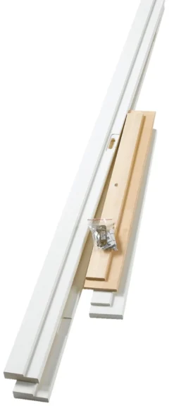 Karmsæt hvid dobbelt 130 mm (2 x 72,5 cm)