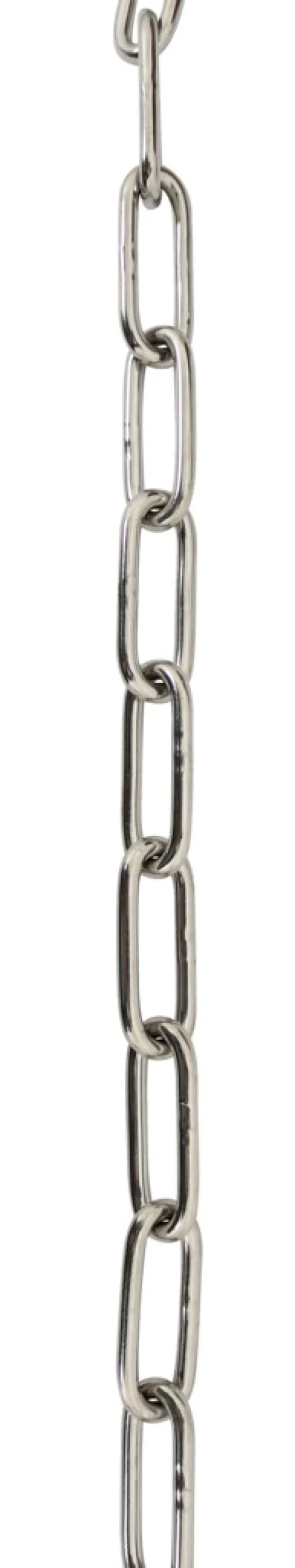 Kæde langleddet rustfri stål Ø3 mm x 2 meter