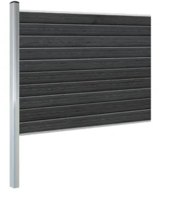 Kirkedal Alu hegn tilkøbssæt 156 x 180 cm