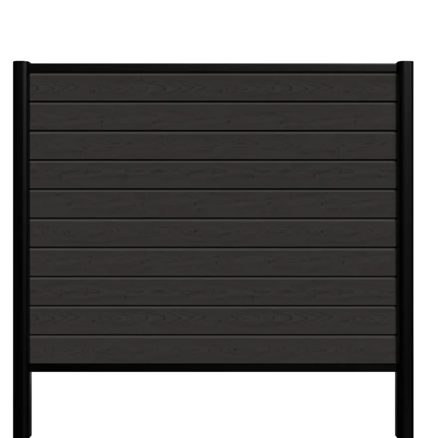 Kirkedal Alu Light hegn startsæt sort 156 x 150 cm
