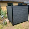 Kirkedal Alu Light hegn tilkøbssæt sort 156 x 150 cm