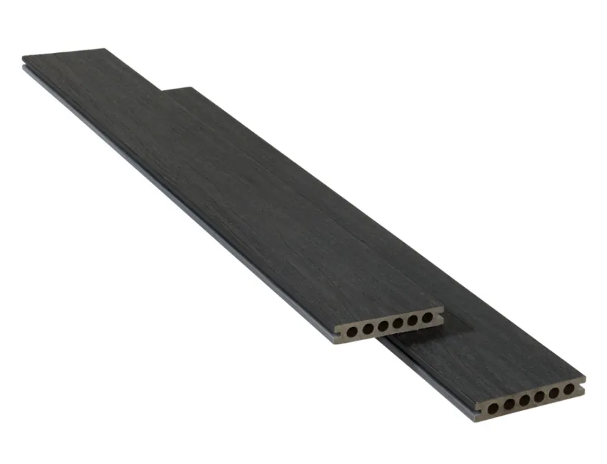 Kirkedal Heimdal terrassebrædder komposit Black/Grey 22x130x6000 mm