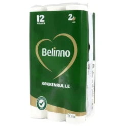 Køkkenrulle 12 ruller - Belinno