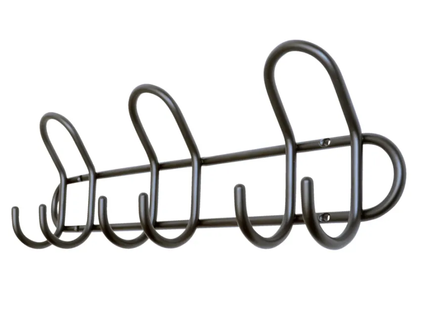 Knagerække P-3 sort 40 cm