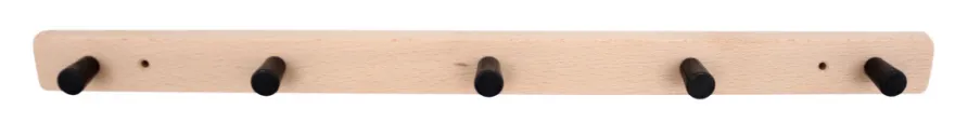 Knagerække sort bøg 50 cm