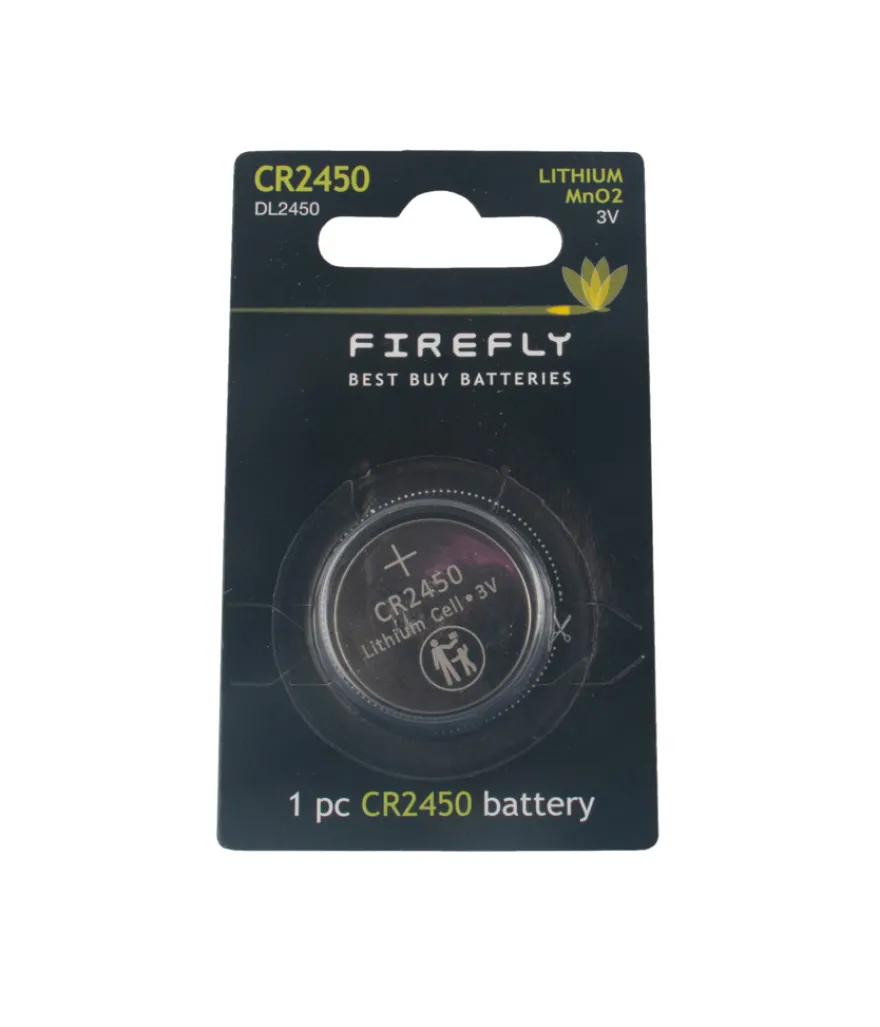 Knapcellebatteri 1-pk. CR2450 - Firefly