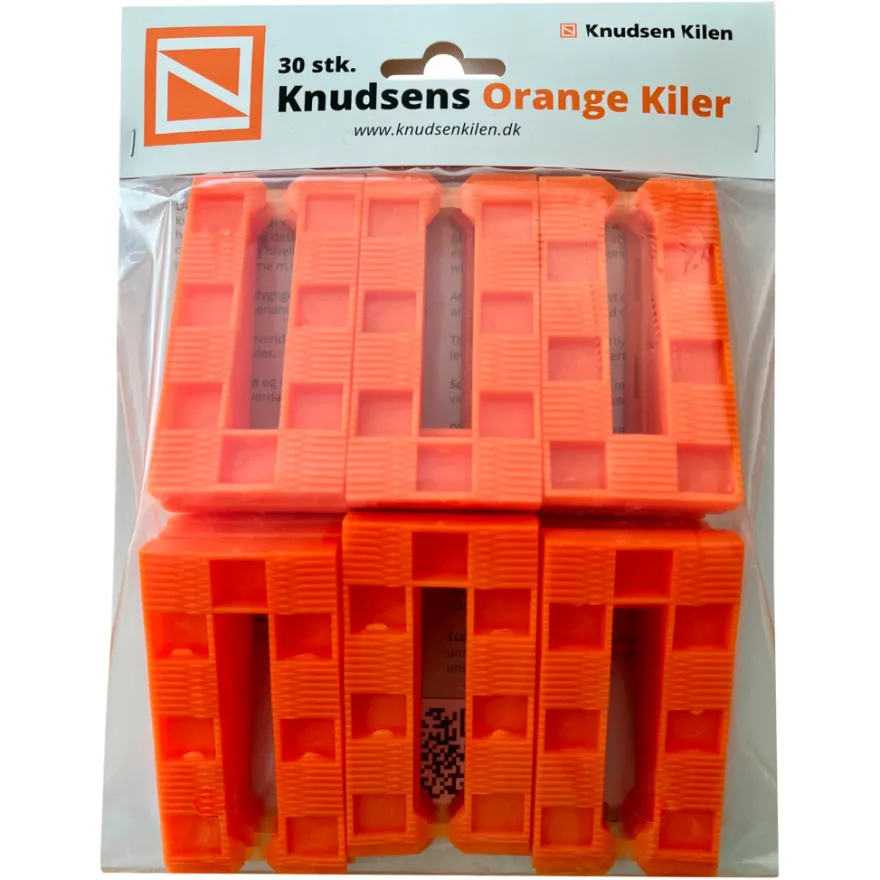 Knudsen Kilen orange kile - 30 stk.