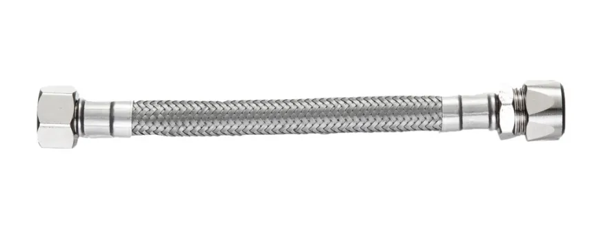 Kombi Flex forlængerslange 50 cm 10 mm x 3/8" omløber