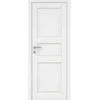 Kompakt hvidmalet dør 72,5 x 204 cm