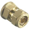 Kompressionsmuffe til PEX 15 mm x 1/2"