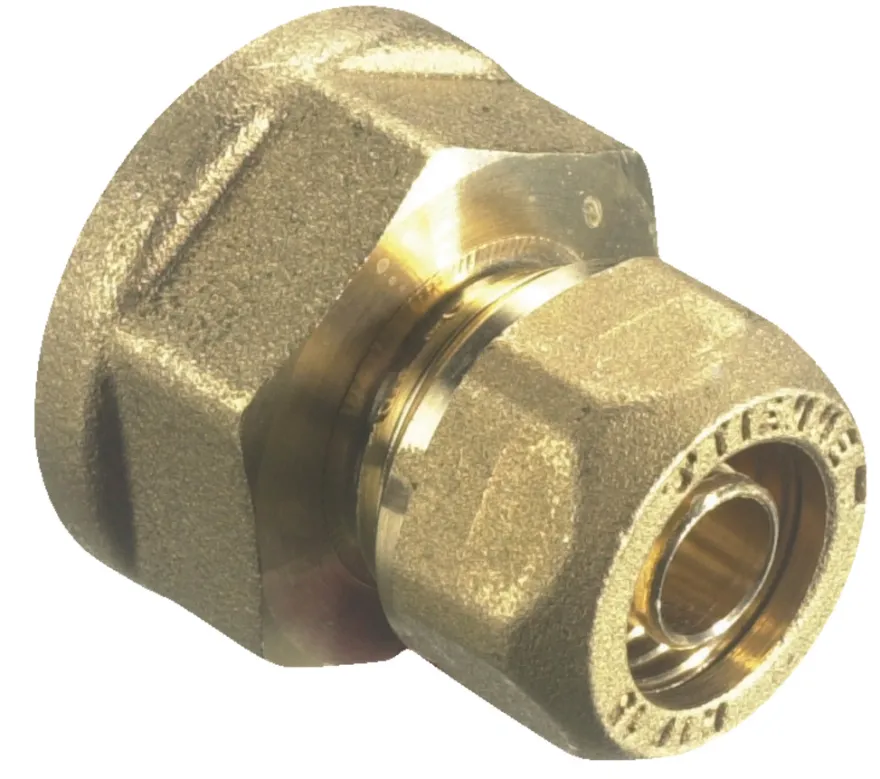 Kompressionsmuffe til PEX 3/4" x 15 mm