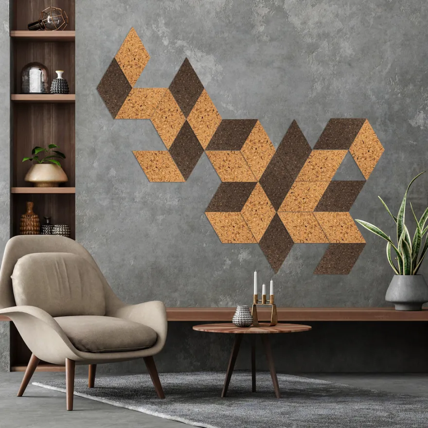 Korkpanel diamond country 6 stk.
