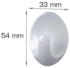 Krog selvklæbende 50 mm 2 stk.