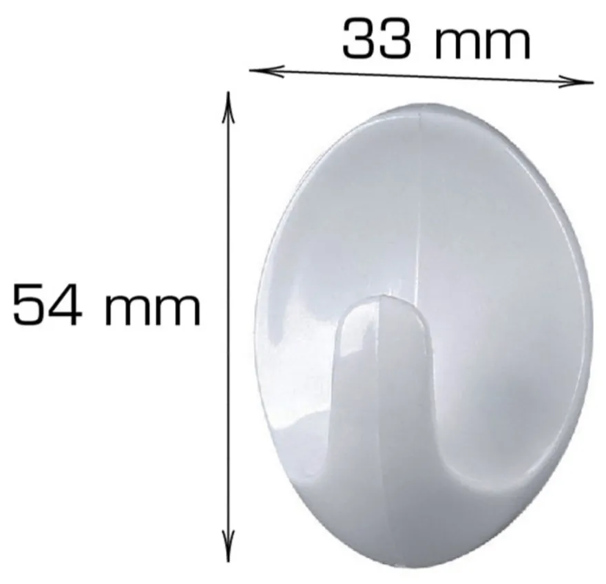 Krog selvklæbende 50 mm 2 stk.
