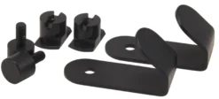 Krog t/akustikpanel 5 x 2,5 cm sort 2-pk. - Køb i butik