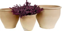 Krukkesæt antik 3 stk.