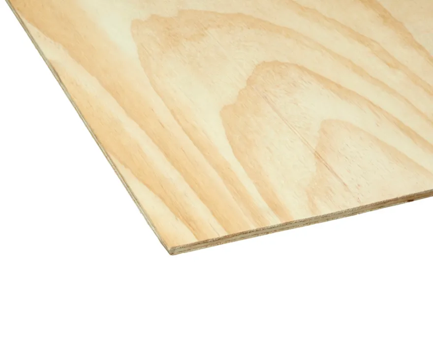 Krydsfiner nåletræ 9 mm - 122 x 244 cm