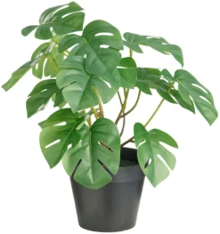 Kunstig monstera i potte H32 cm - DAY