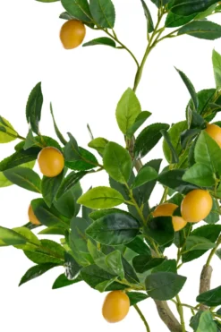 Kunstigt citrontræ 120 cm