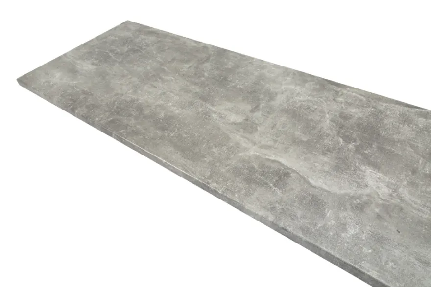 Laminatbordplade beton 28 mm x 63,5 x 300 cm