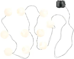 Lanternelyskæde med 10 LED-pærer - Garden®