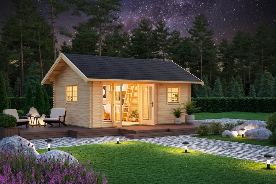 Lasita Maja Caroline 2.1 hytte 390 x 575 cm