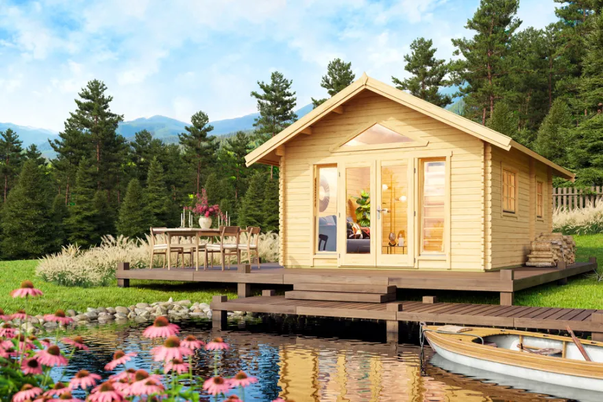 Lasita Maja Caroline 2.2 hytte 390 x 575 cm