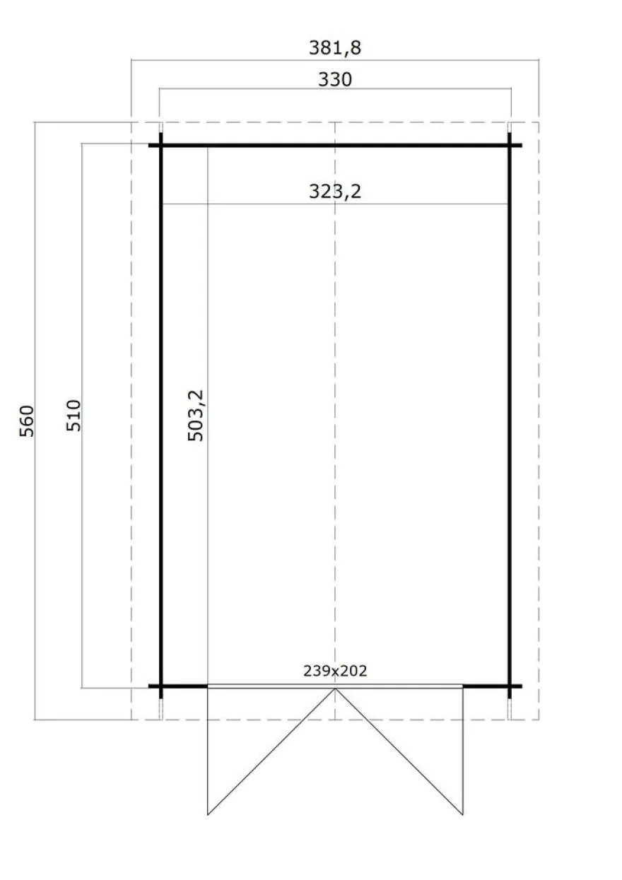 Lasita Maja garage Mauritius 510 x 330 cm