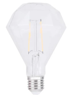LED-filamentpære diamant 2 W E27
