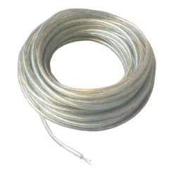 Ledning rund transparent 2 x 0,75 mm² 10 m - Elworks